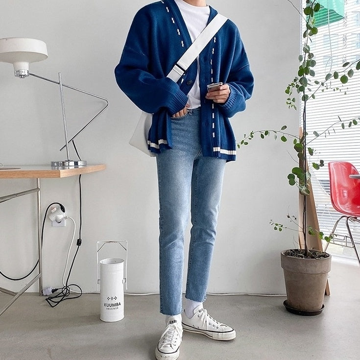 Trendy Knit Cardigan Sweater