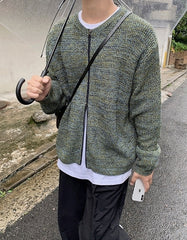 Trendy Knit Cardigan Sweater