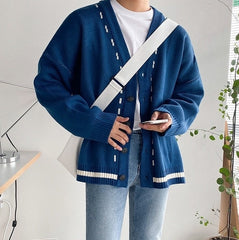 Trendy Knit Cardigan Sweater