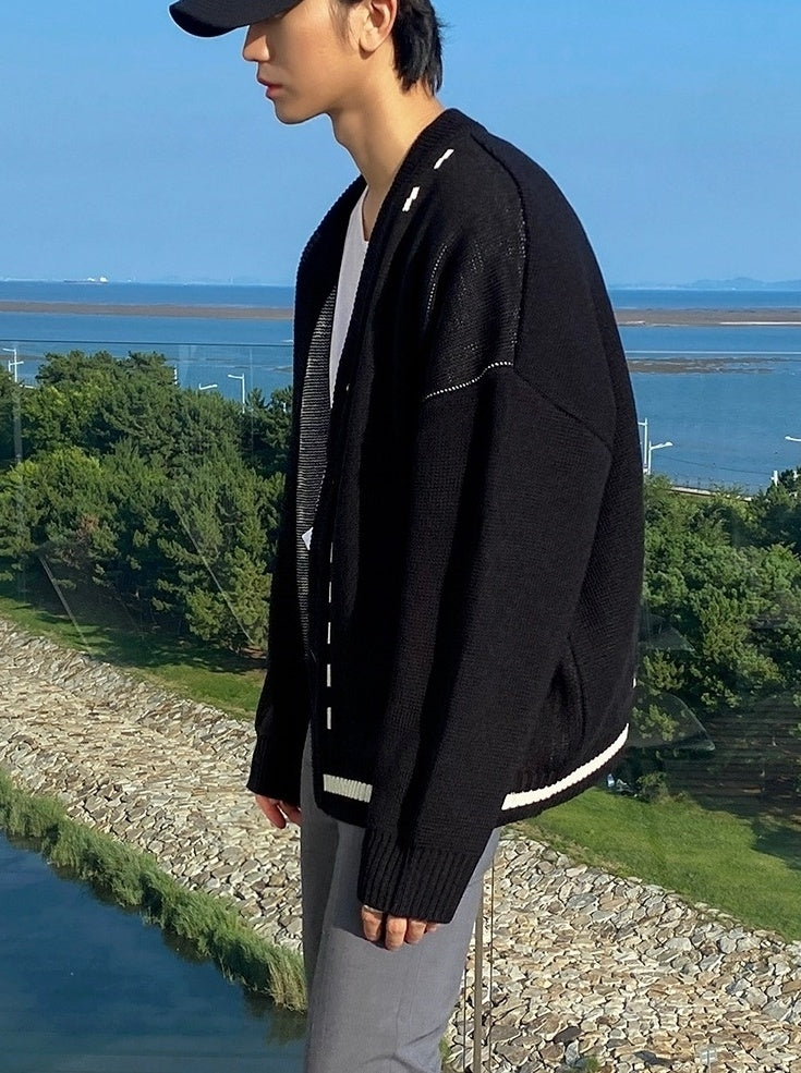 Trendy Knit Cardigan Sweater