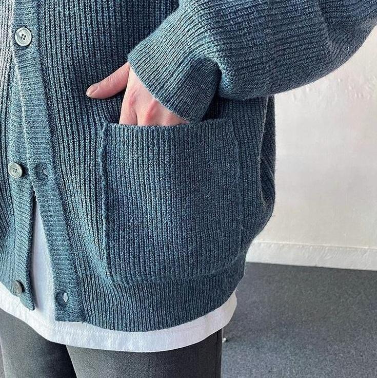 Trendy Knit Cardigan Sweater