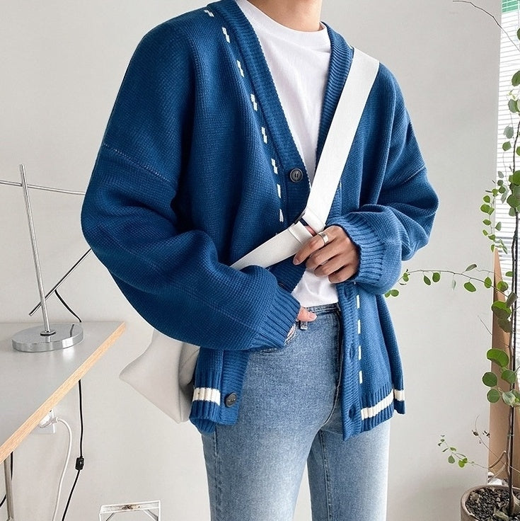 Trendy Knit Cardigan Sweater
