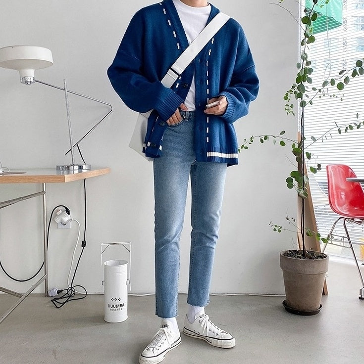 Trendy Knit Cardigan Sweater