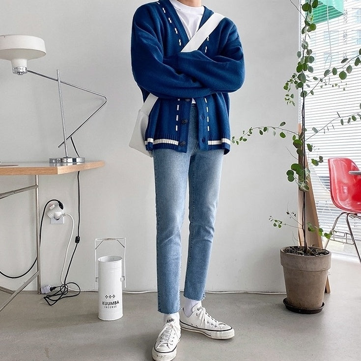 Trendy Knit Cardigan Sweater