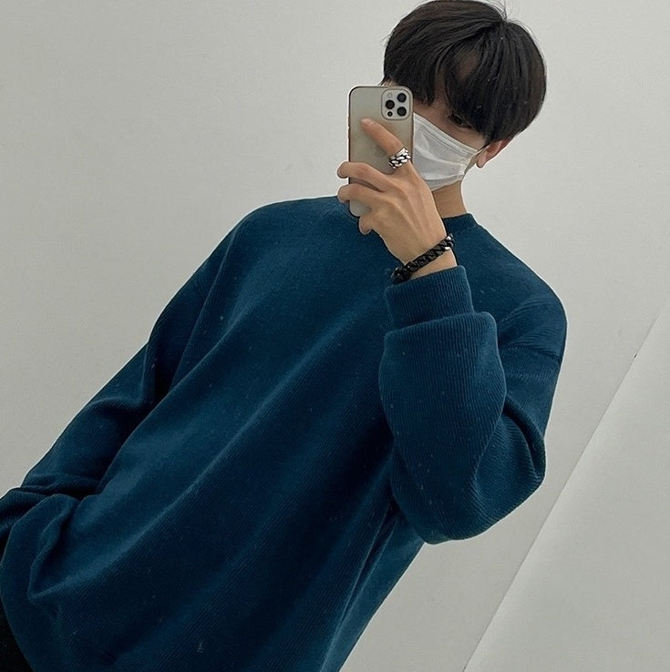 Trendy Knit Pullover Sweater