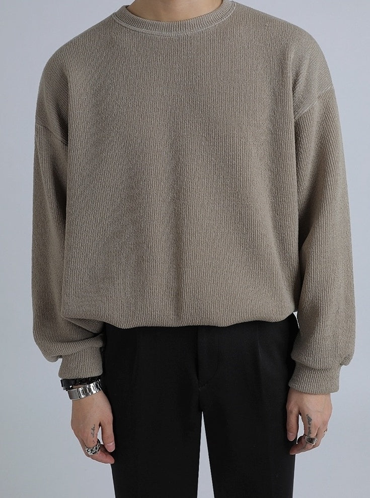 Trendy Knit Pullover Sweater