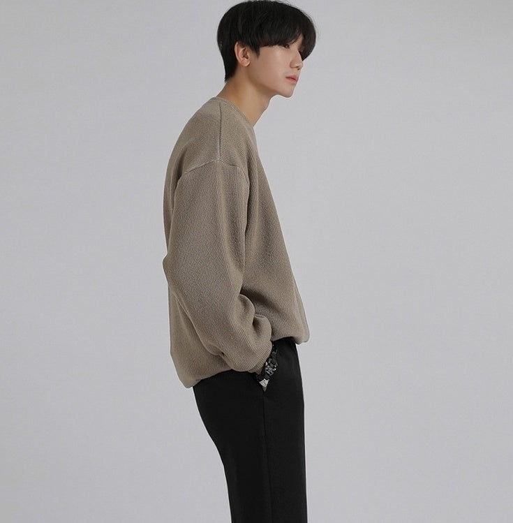 Trendy Knit Pullover Sweater