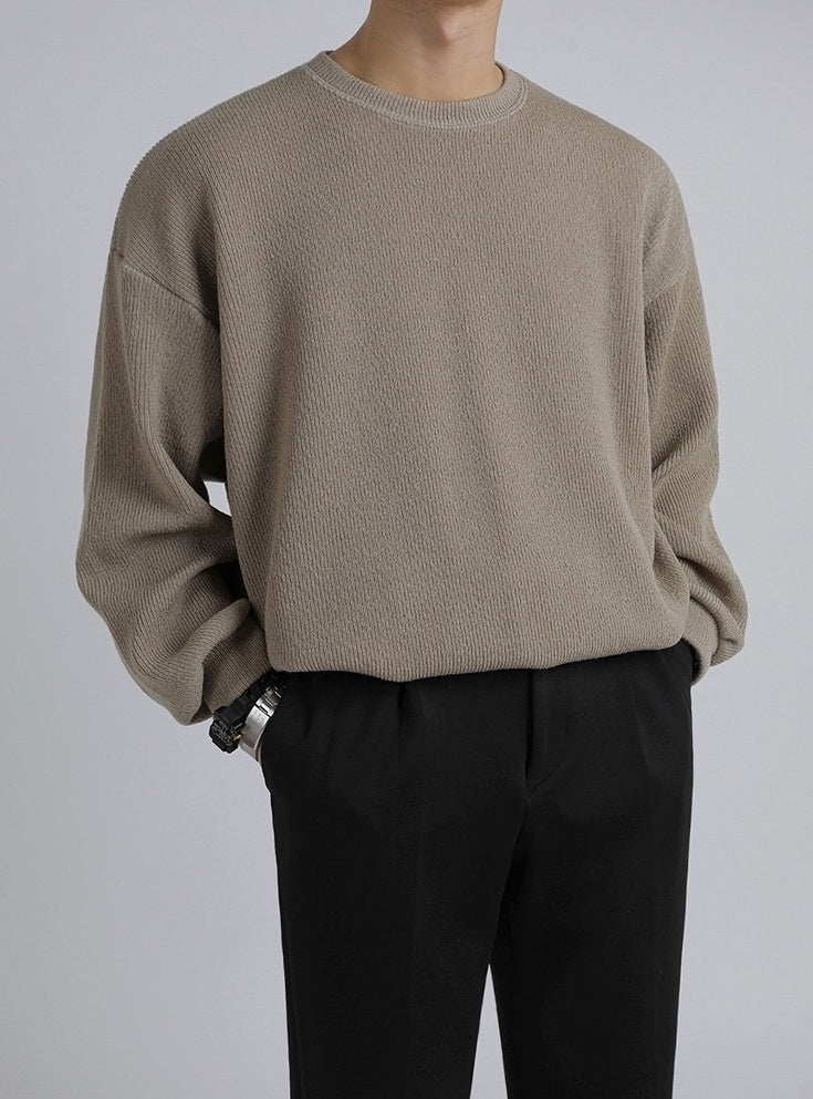 Trendy Knit Pullover Sweater
