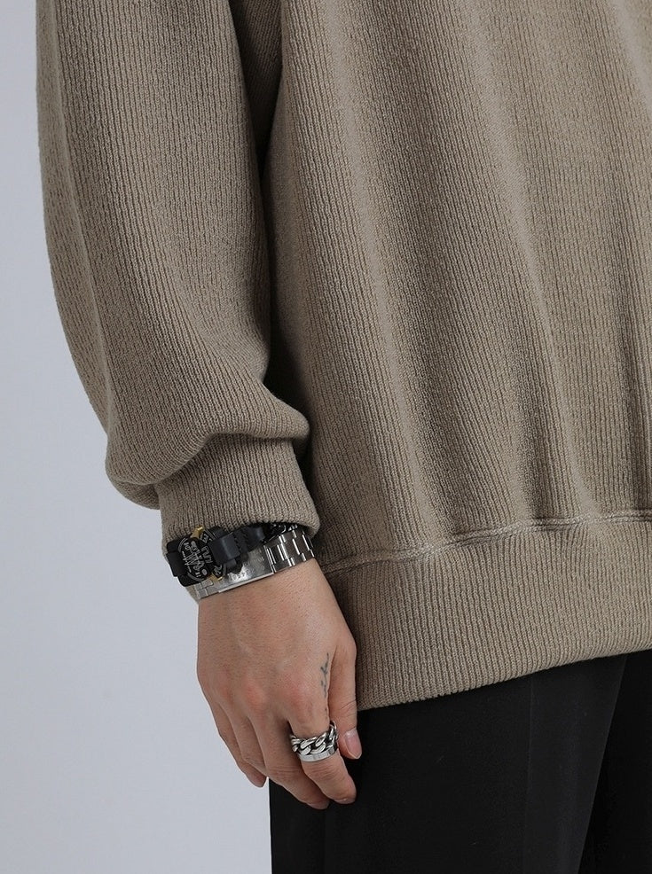 Trendy Knit Pullover Sweater