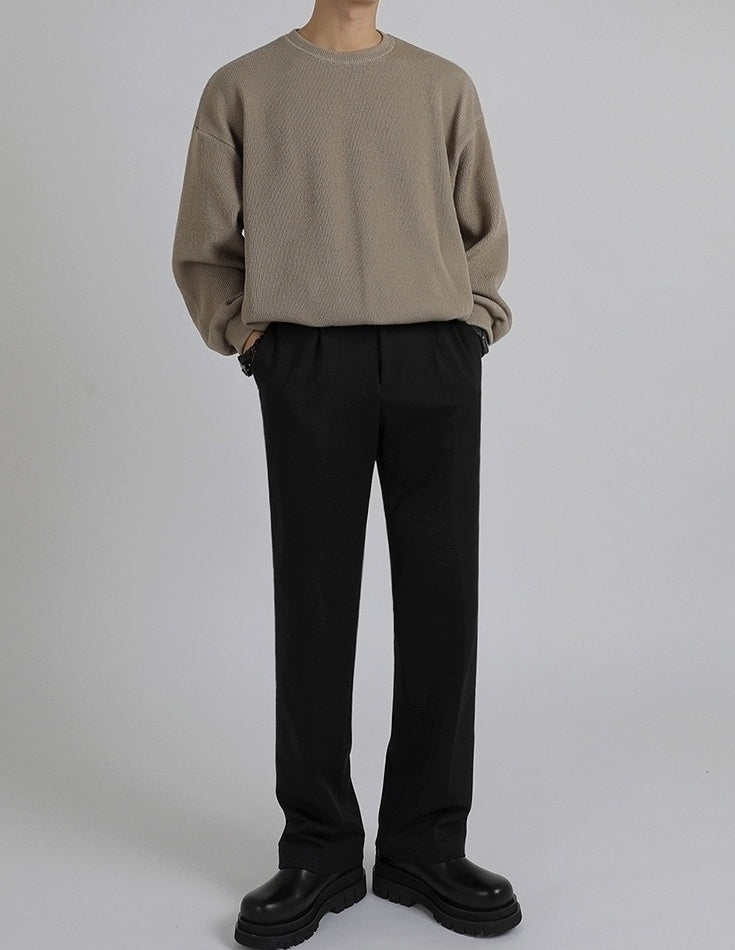 Trendy Knit Pullover Sweater