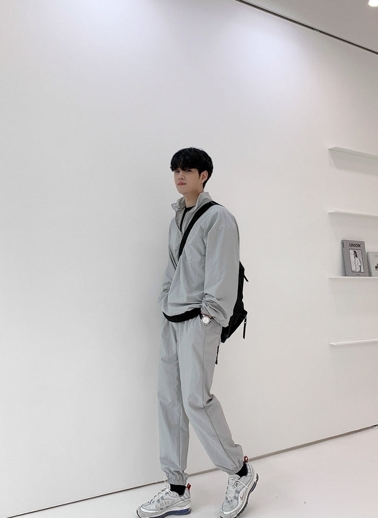 Trendy Korean Style Casual Sportswear Set