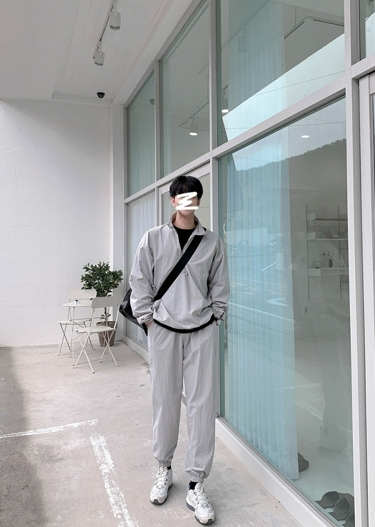 Trendy Korean Style Casual Sportswear Set