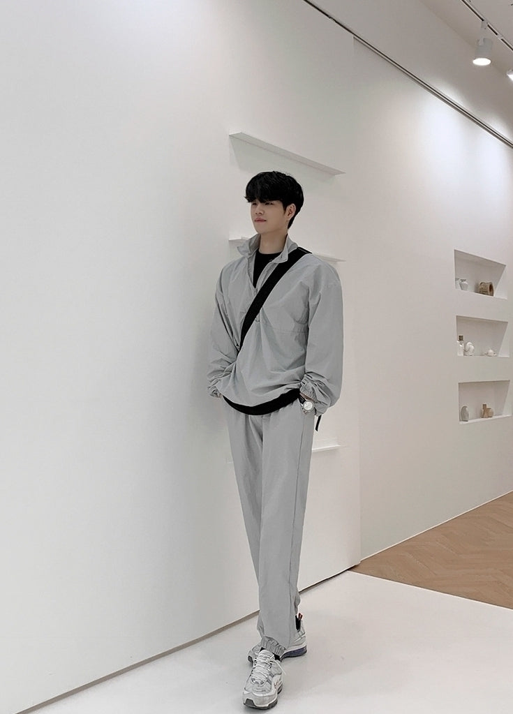Trendy Korean Style Casual Sportswear Set