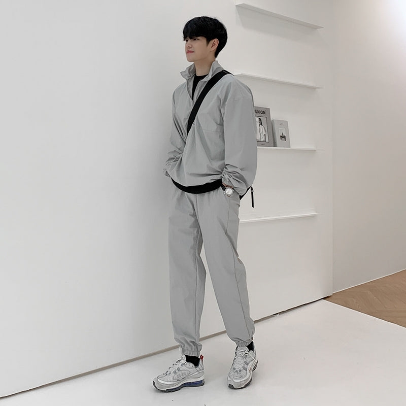 Trendy Korean Style Casual Sportswear Set