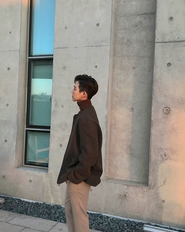 Trendy Korean Style Blend Short Jacket
