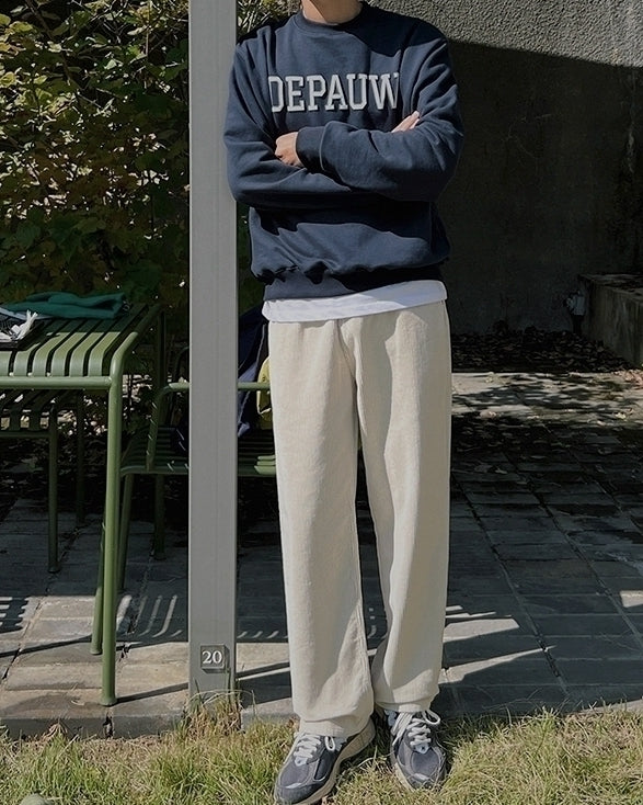 Trendy Letter Print Sweatshirt