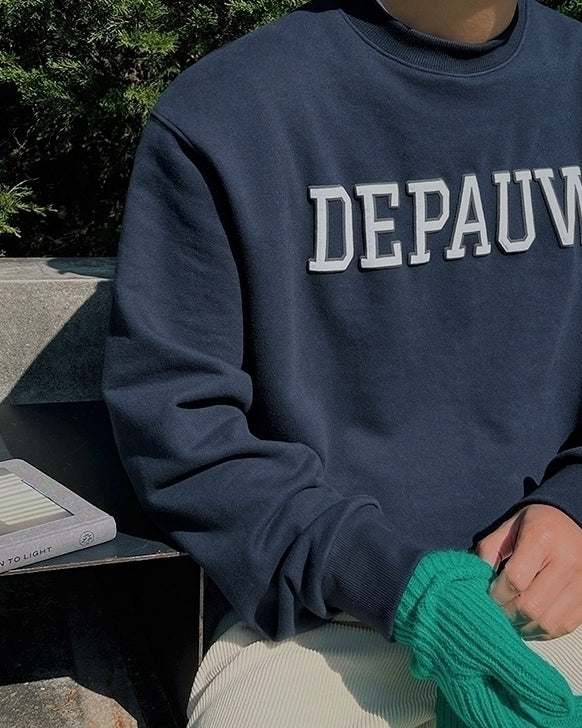 Trendy Letter Print Sweatshirt