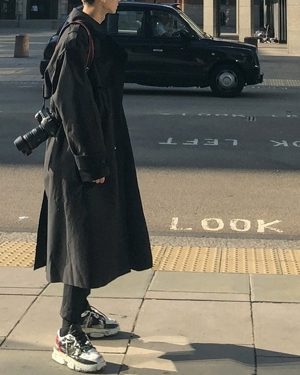 Trendy Lightweight Long Coat Spring Autumn Style