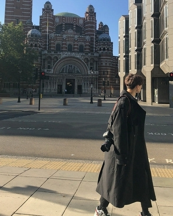 Trendy Lightweight Long Coat Spring Autumn Style
