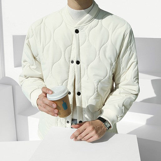 Trendy Loose Baseball Collar Jacket
