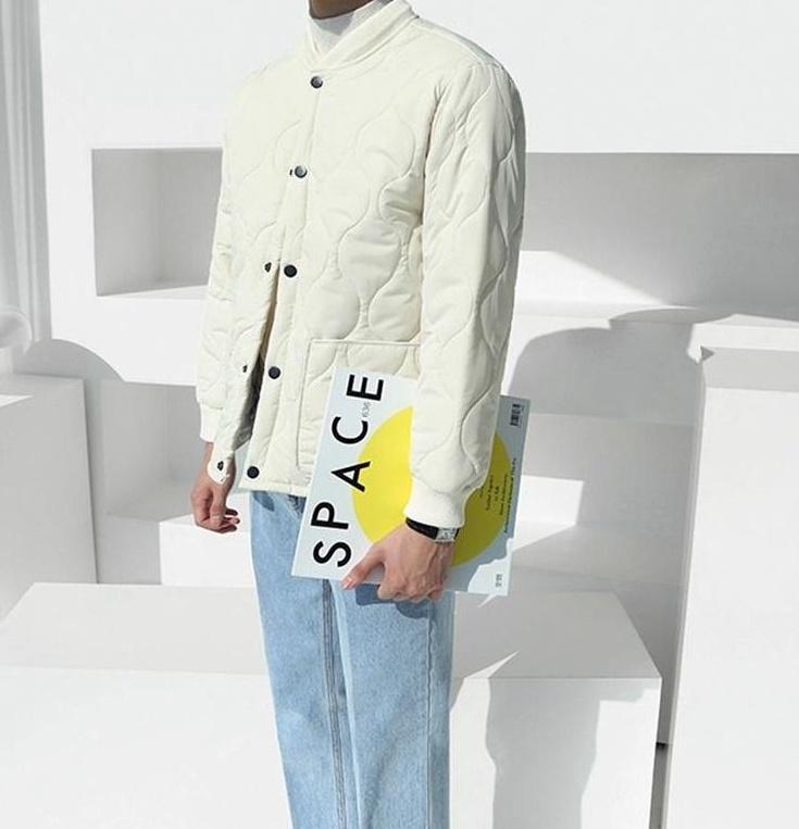 Trendy Loose Baseball Collar Jacket