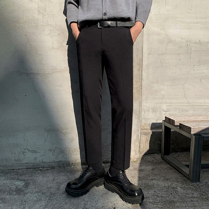 Trendy Loose Fit Business Trousers