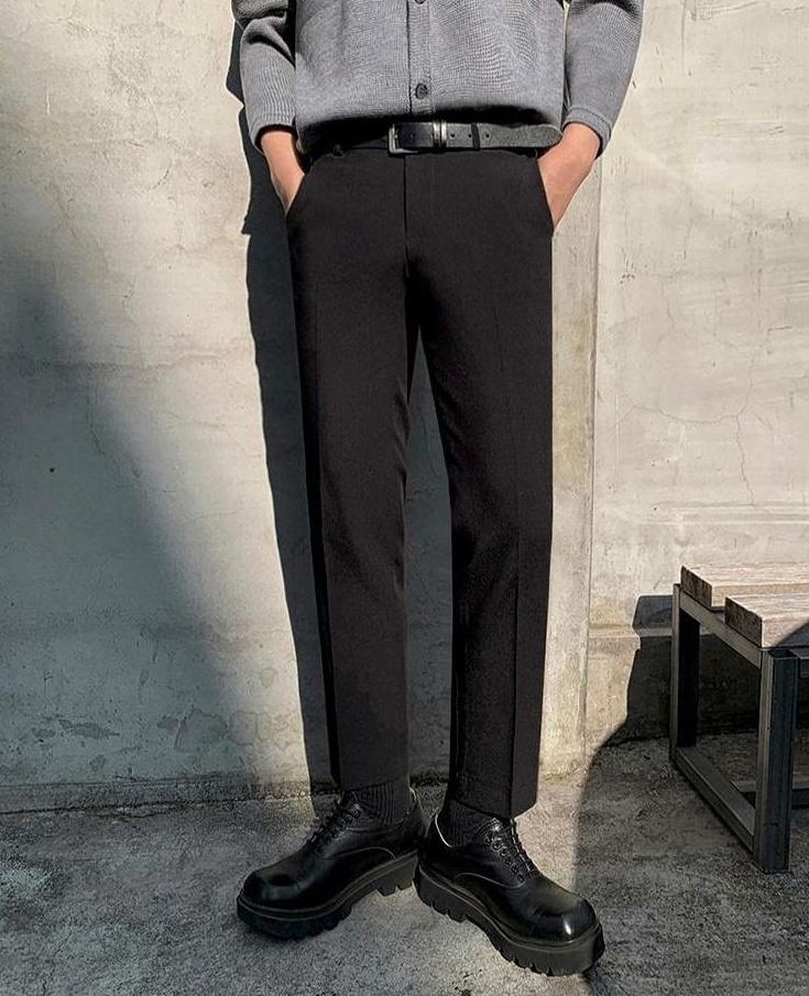 Trendy Loose Fit Business Trousers