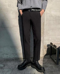Trendy Loose Fit Business Trousers