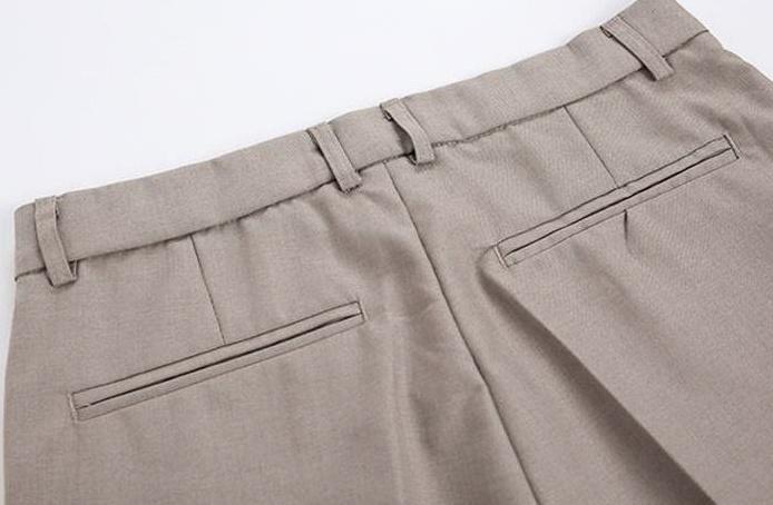 Trendy Loose Fit Business Trousers