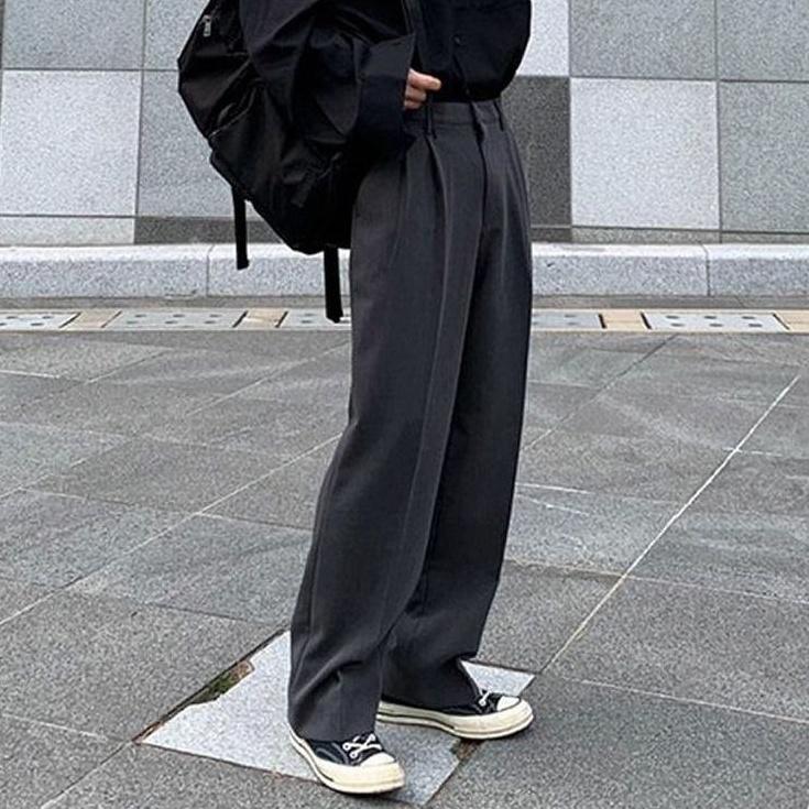 Trendy Loose Fit Casual Trousers