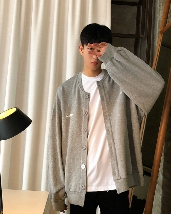 Trendy Loose Fit Casual Zip Up Hoodie