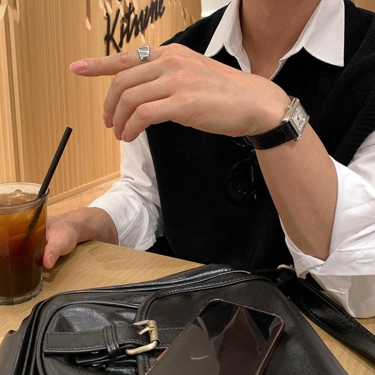 Trendy Loose Fit Long Sleeve Shirt