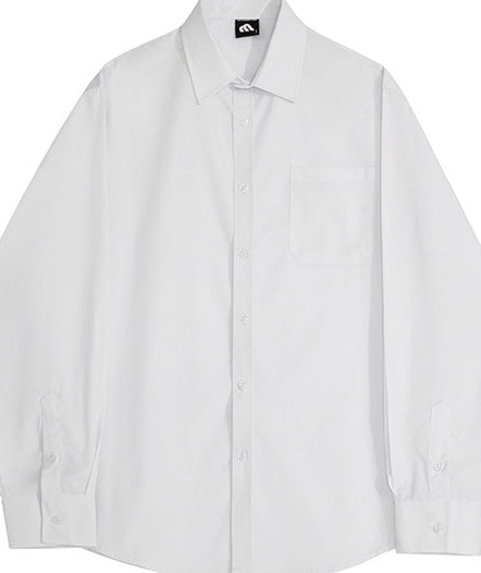 Trendy Loose Fit Long Sleeve Shirt