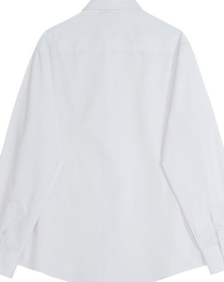 Trendy Loose Fit Long Sleeve Shirt