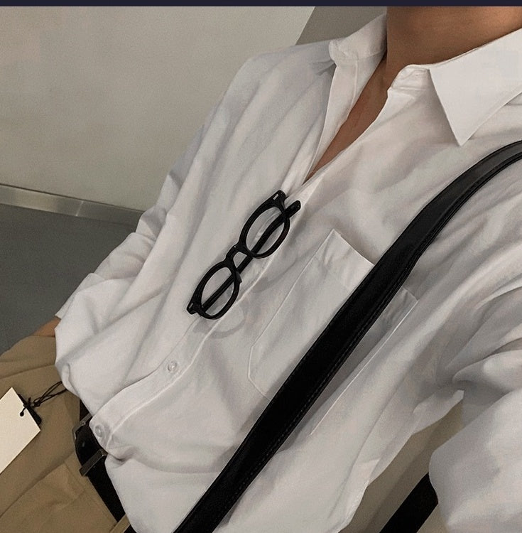 Trendy Loose Fit Long Sleeve Shirt
