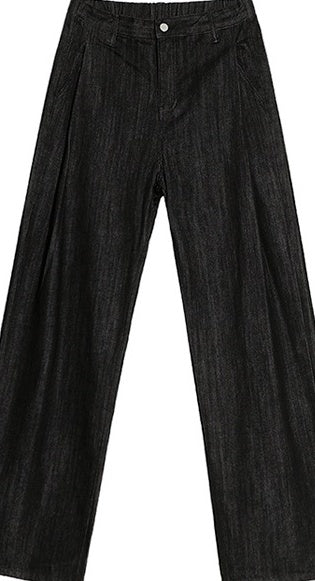 Trendy Loose Fit Wideleg Jeans