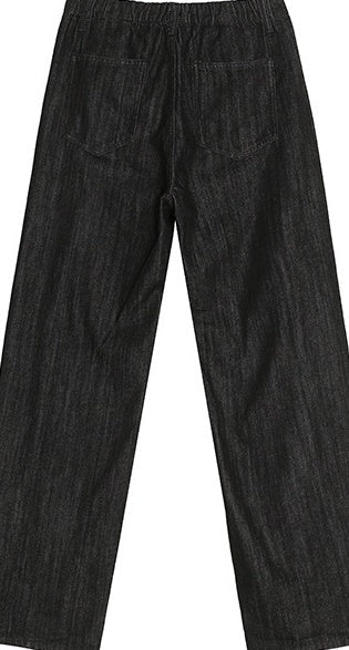 Trendy Loose Fit Wideleg Jeans