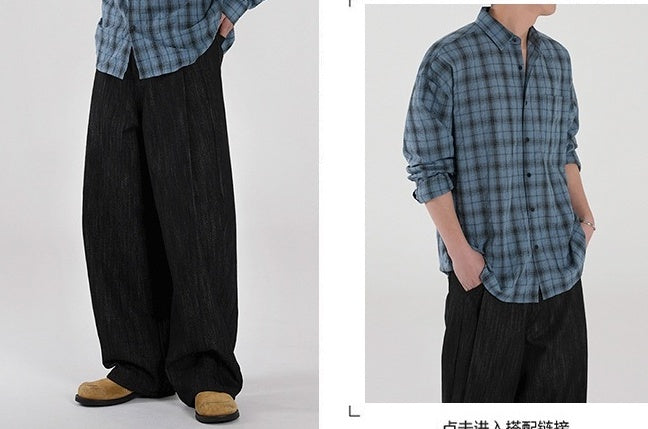 Trendy Loose Fit Wideleg Jeans
