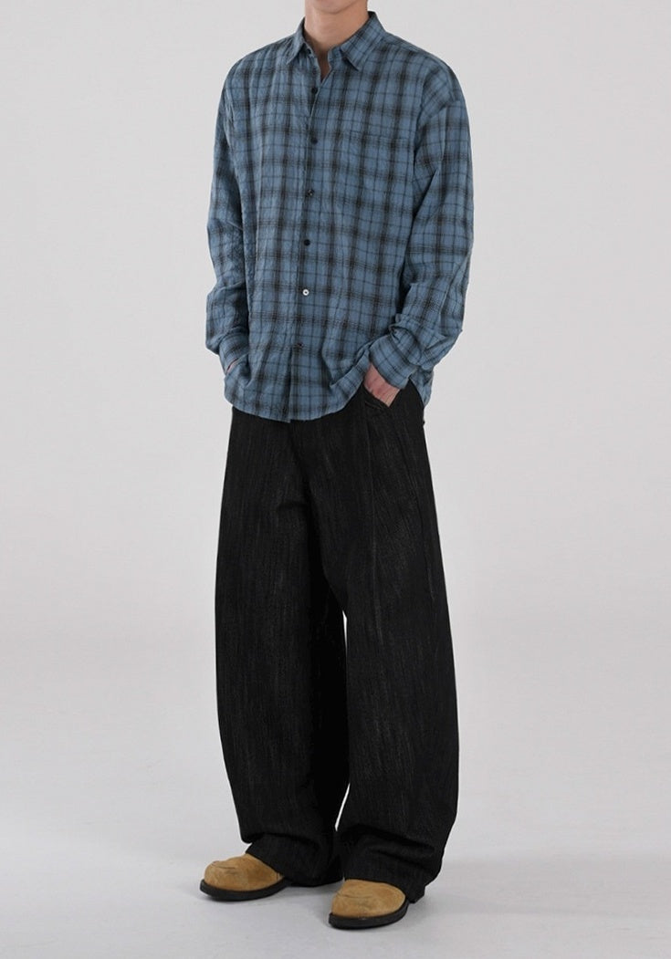 Trendy Loose Fit Wideleg Jeans