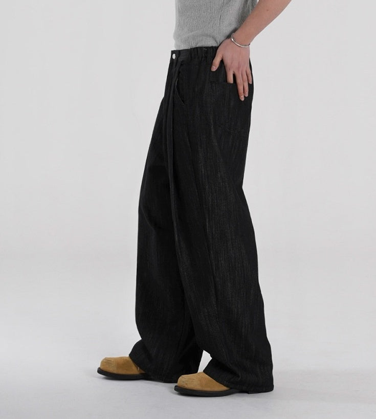 Trendy Loose Fit Wideleg Jeans