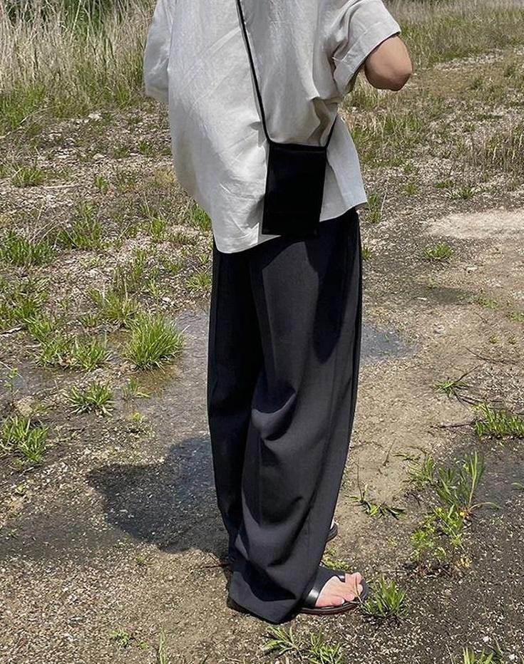 Trendy Loose Fit Wideleg Trousers