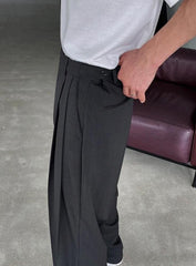 Trendy Loose Fit Wideleg Trousers