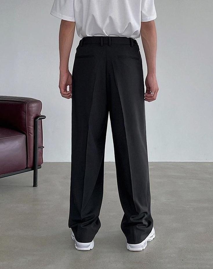 Trendy Loose Fit Wideleg Trousers