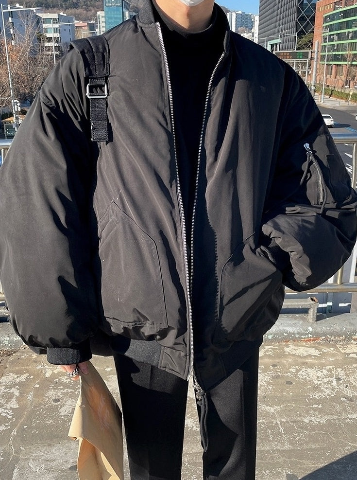 Trendy Loose Pilot Jacket Coat