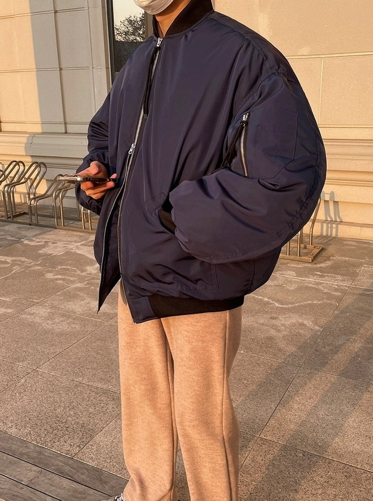Trendy Loose Pilot Jacket Coat