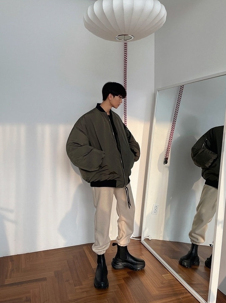 Trendy Loose Pilot Jacket Coat