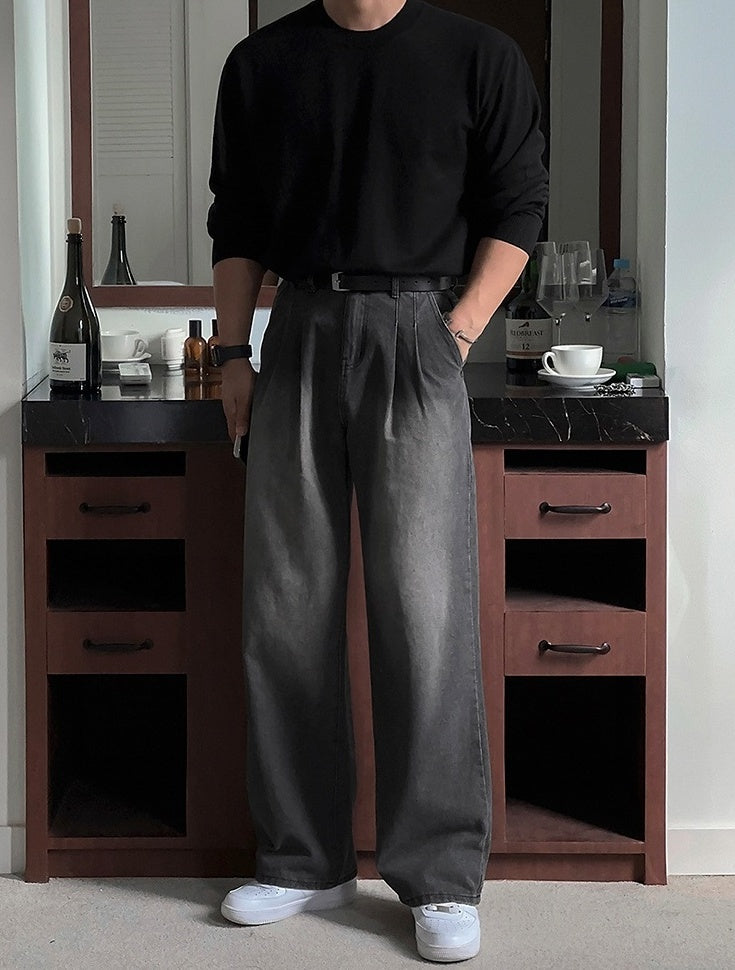 Trendy Loosefit Denim Pants