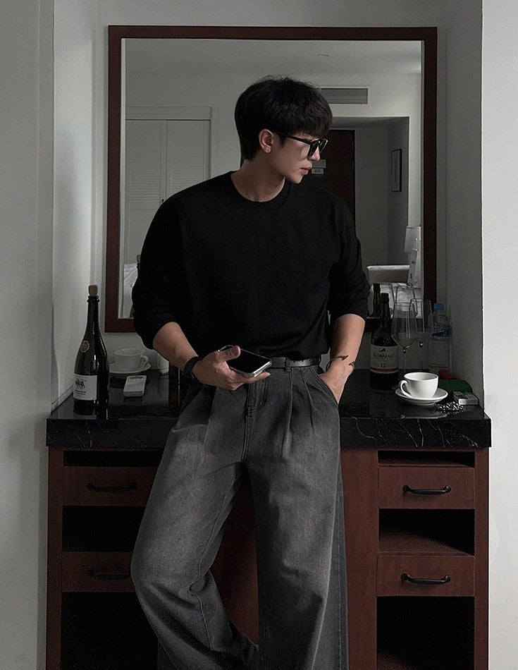 Trendy Loosefit Denim Pants