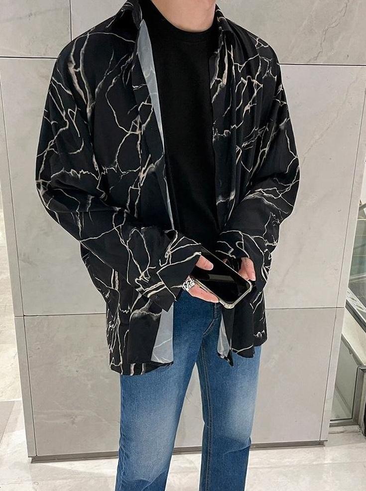 Trendy Loosefit Long Sleeve Shirt