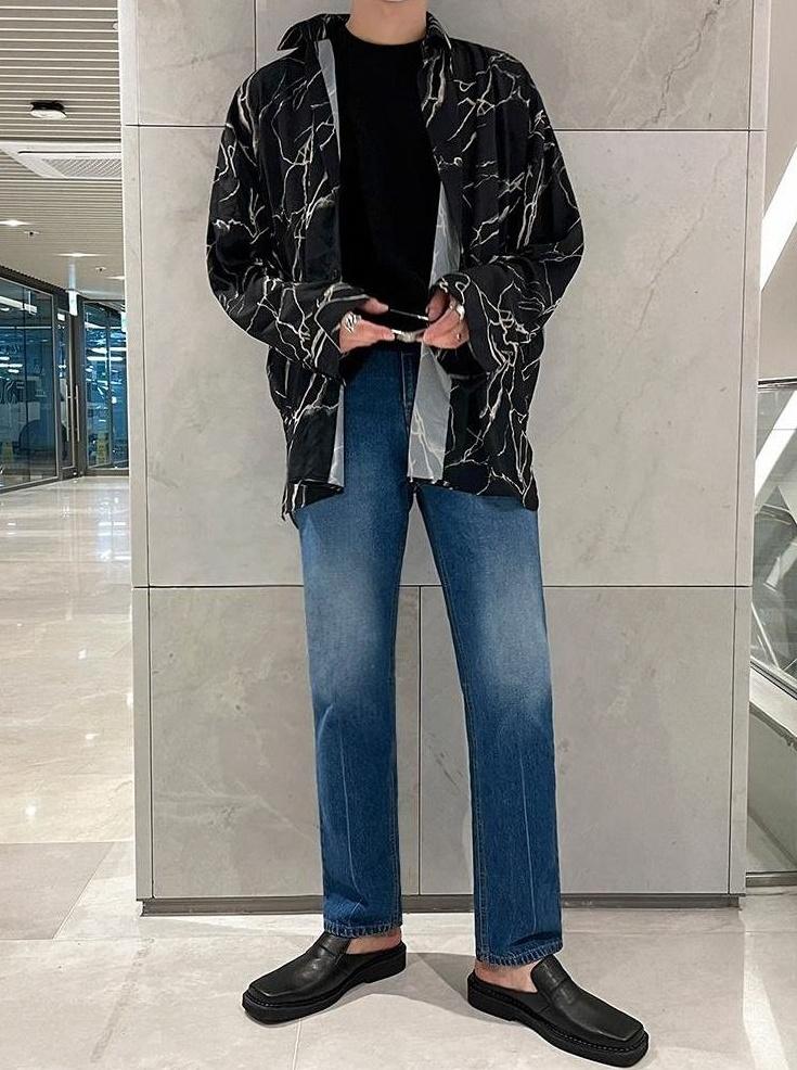 Trendy Loosefit Long Sleeve Shirt